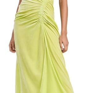Ulla Johnson Lime Green Maxi Dress
